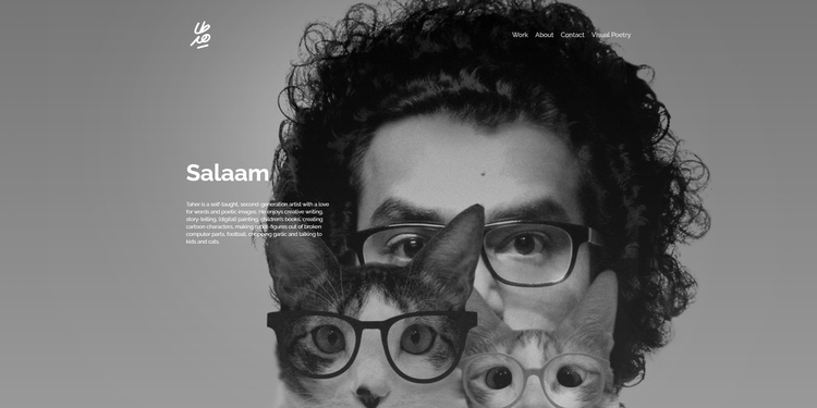 Freelancer's Portfolio Cover Image - Taher Wadkar - Website and Application Design