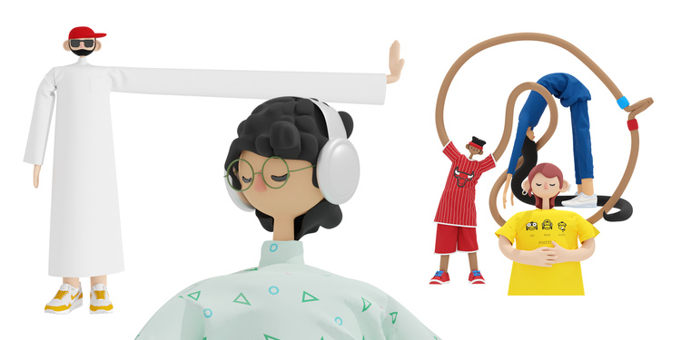 Freelancer's Portfolio Cover Image - Taher Wadkar - Illustrations