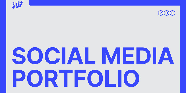 Freelancer's Portfolio Cover Image - Perfect Design Firm  - Graphic Design