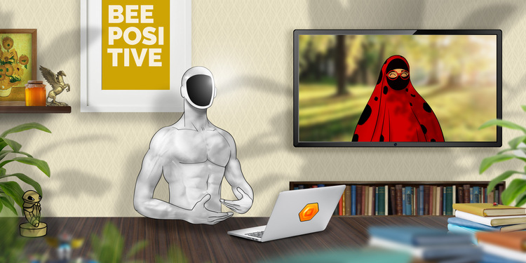 Freelancer's Portfolio Cover Image - Taher Wadkar - Illustrations